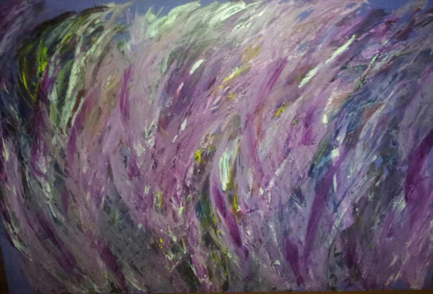 Toni Bottegal - Quadri - un tocco di viola (cm. 100x150) acrilico e olio su tela